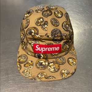 Supreme coin camp hat camel color NWT